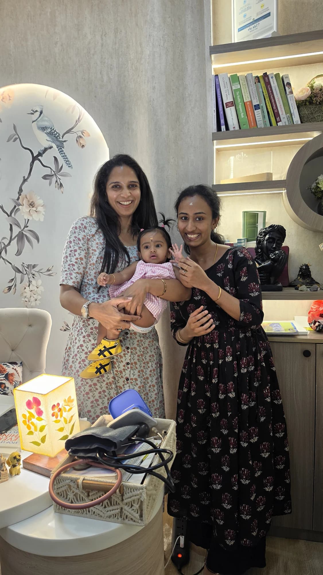 Doctor with newborn child at Birthwave
